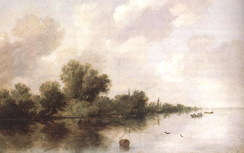 RUYSDAEL, Salomon van River Scene